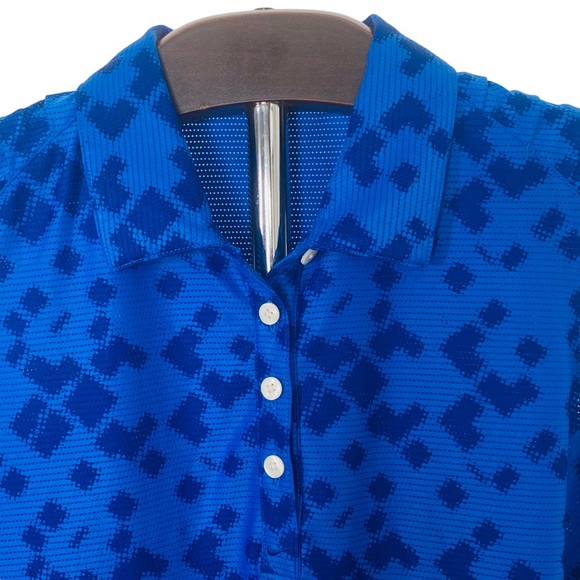 Blue NIKE GOLF Dri-Fit Sleeveless Collared Golf Shirt - Women’s M - Picture 3 of 12